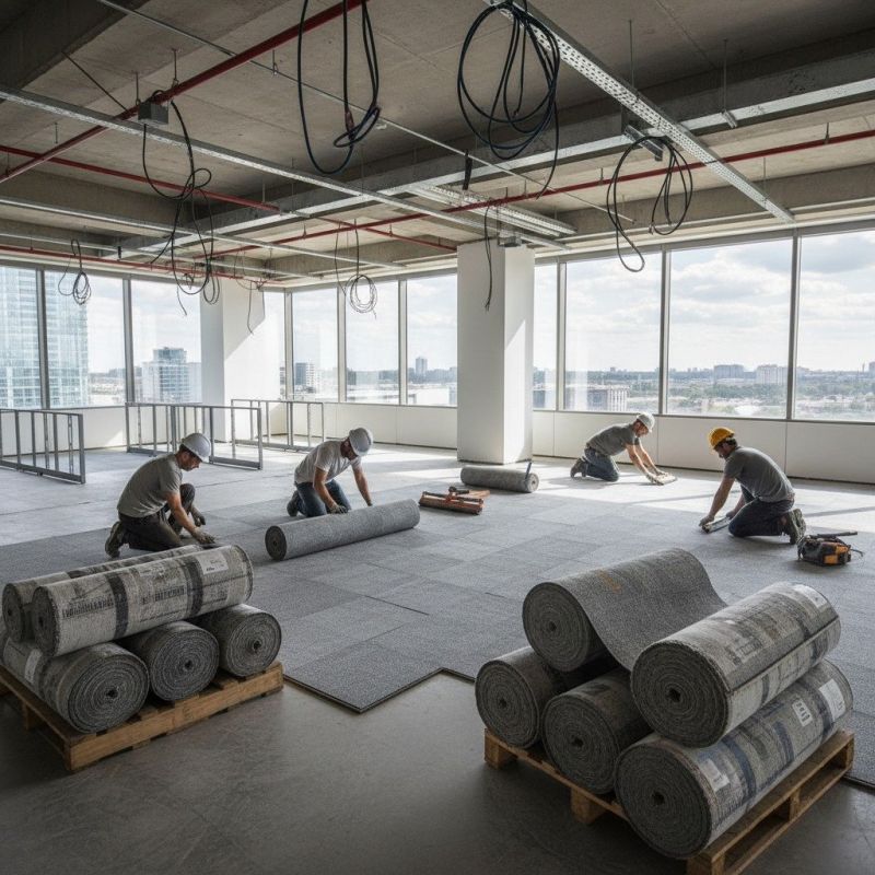 Sheet Flooring Installation